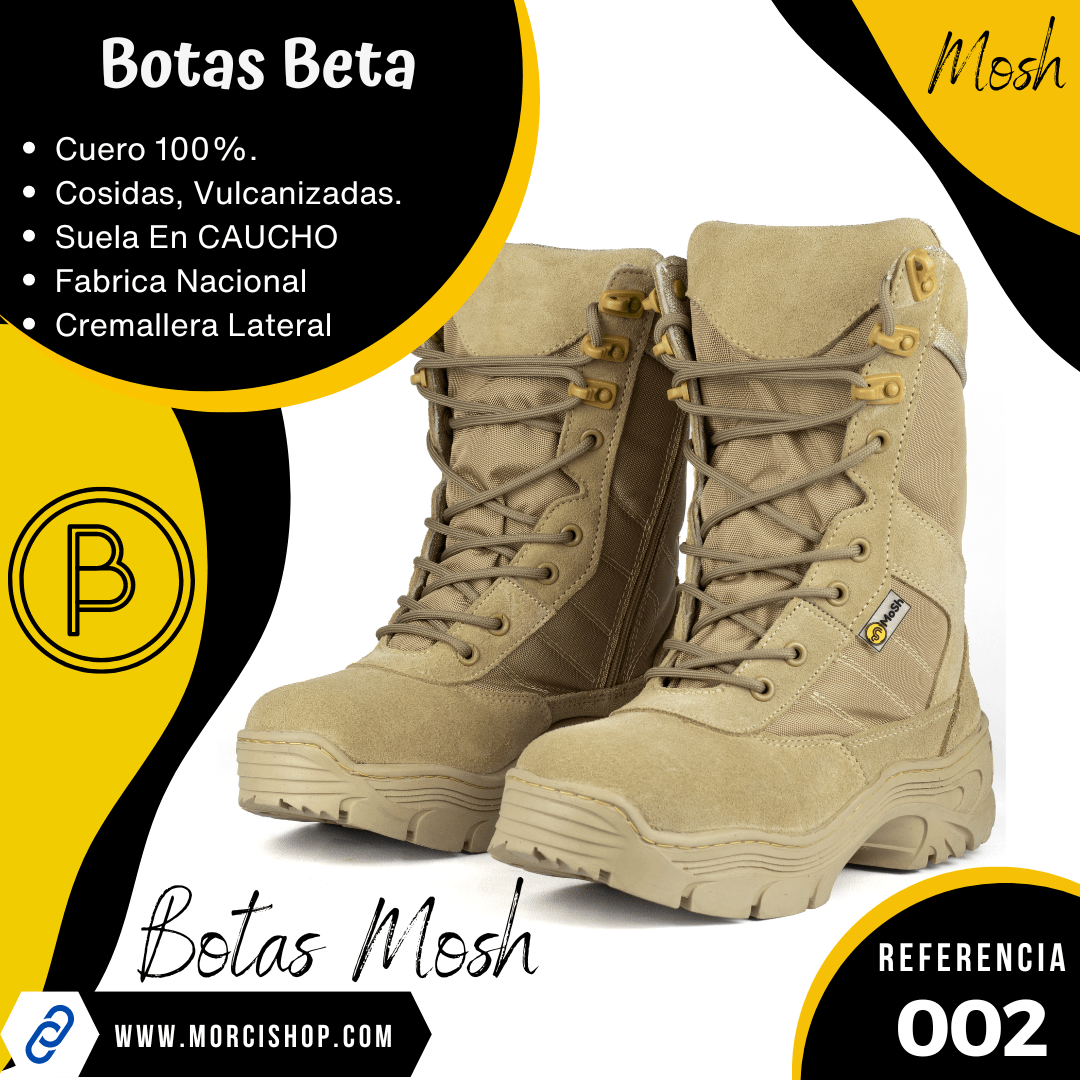 Botas BETA Cuero REF-002