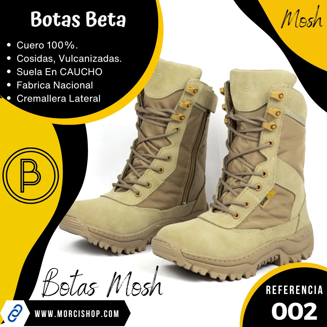 Botas BETA Cuero REF-002