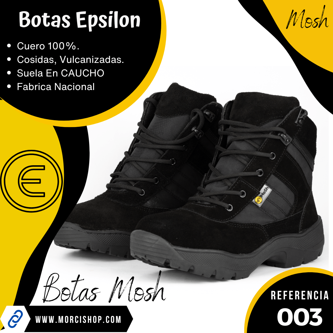 Botas EPSILON Cuero REF-003