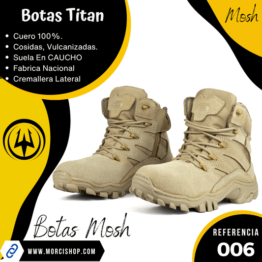 Botas TITAN Cuero REF-006