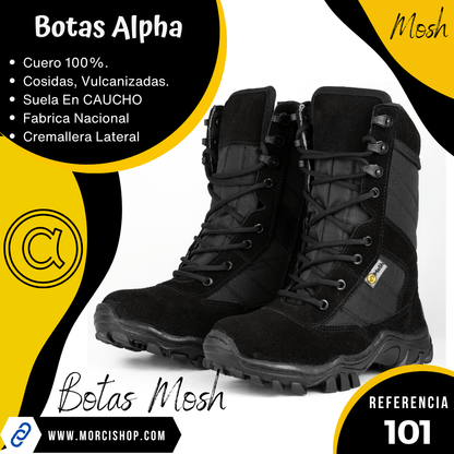 Botas ALPHA Cuero REF-101