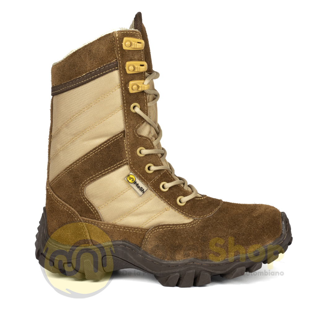 Botas ALPHA Cuero REF-103 CAFE