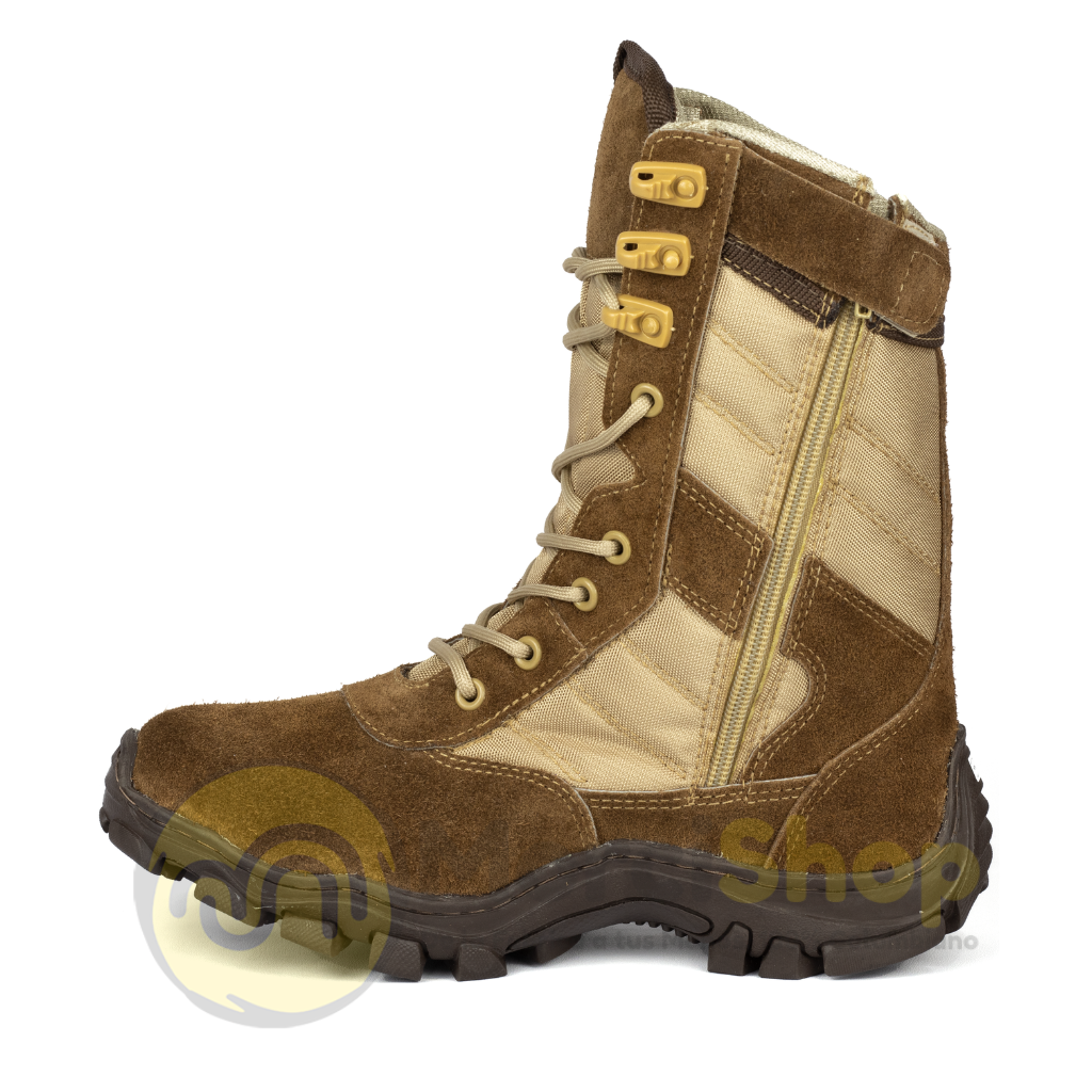 Botas ALPHA Cuero REF-103 CAFE