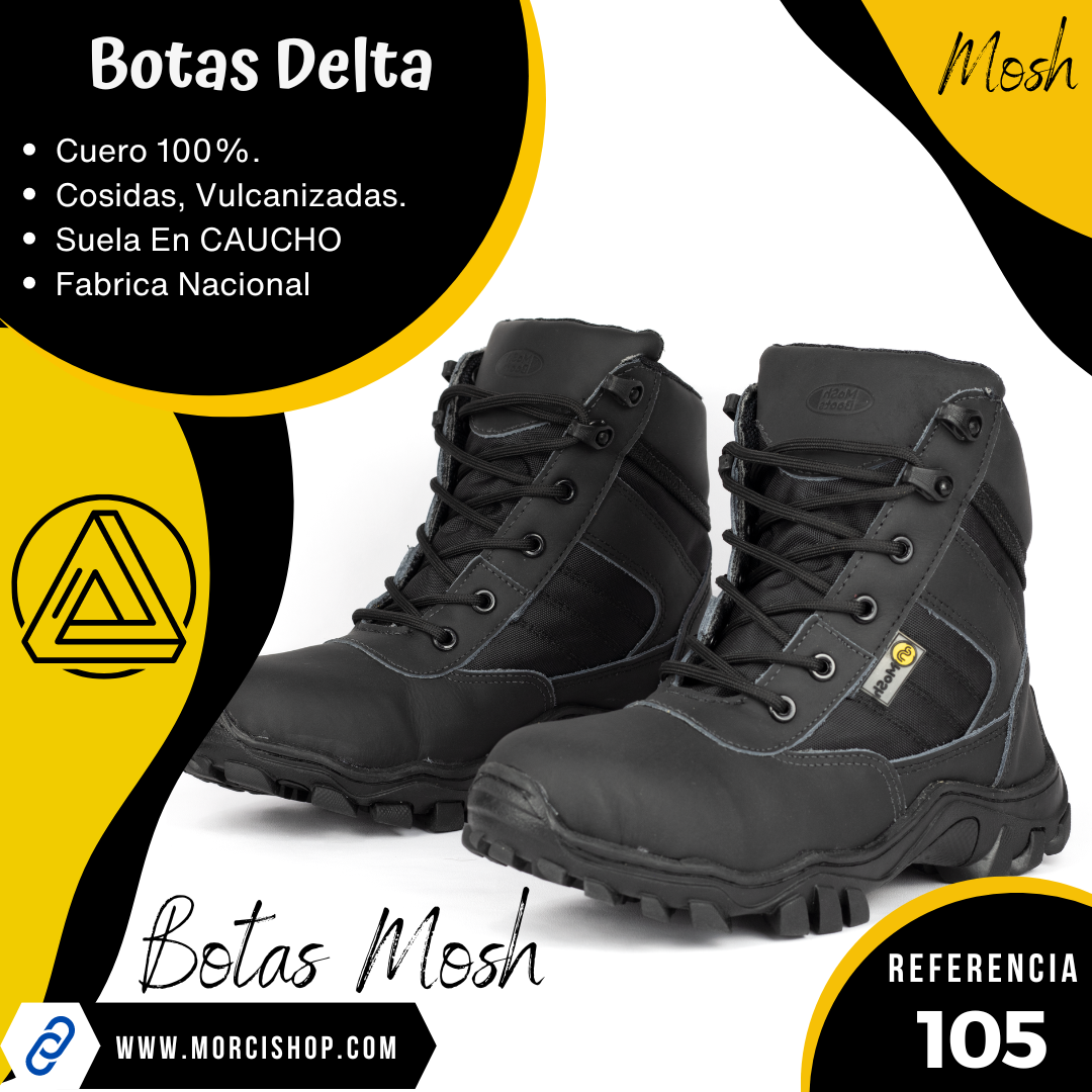 Botas DELTA Cuero REF-105