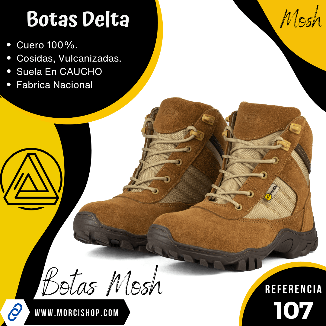 Botas DELTA Cuero REF-107