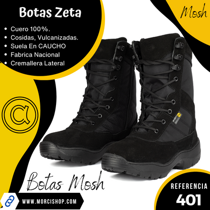 Botas ZETA Cuero REF-401