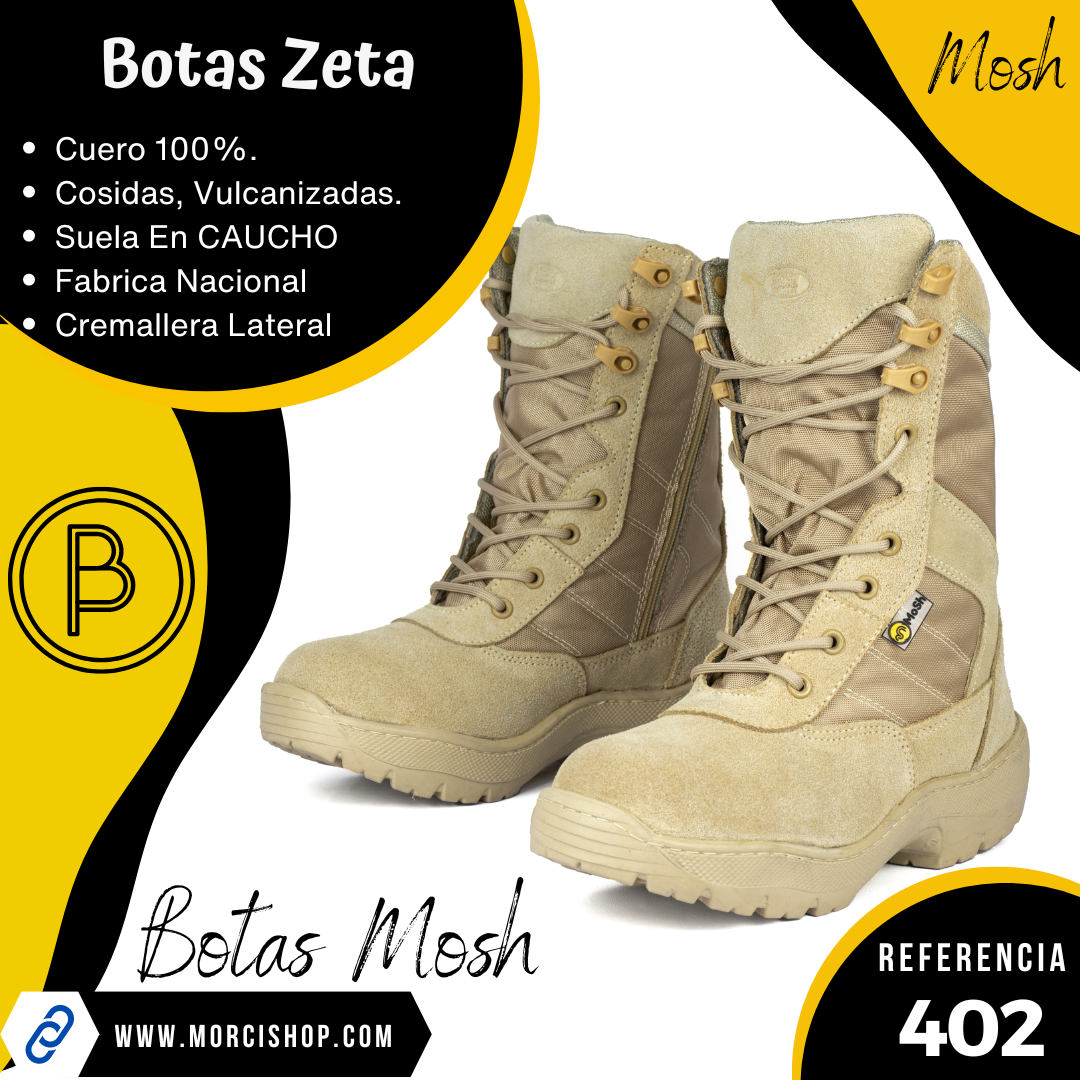 Botas ZETA Cuero REF-402