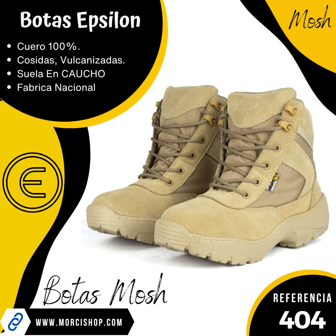 Botas EPSILON Cuero REF-404
