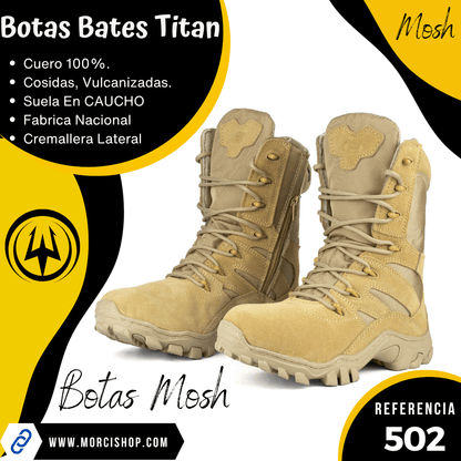 Botas Bates TITAN Cuero REF-502