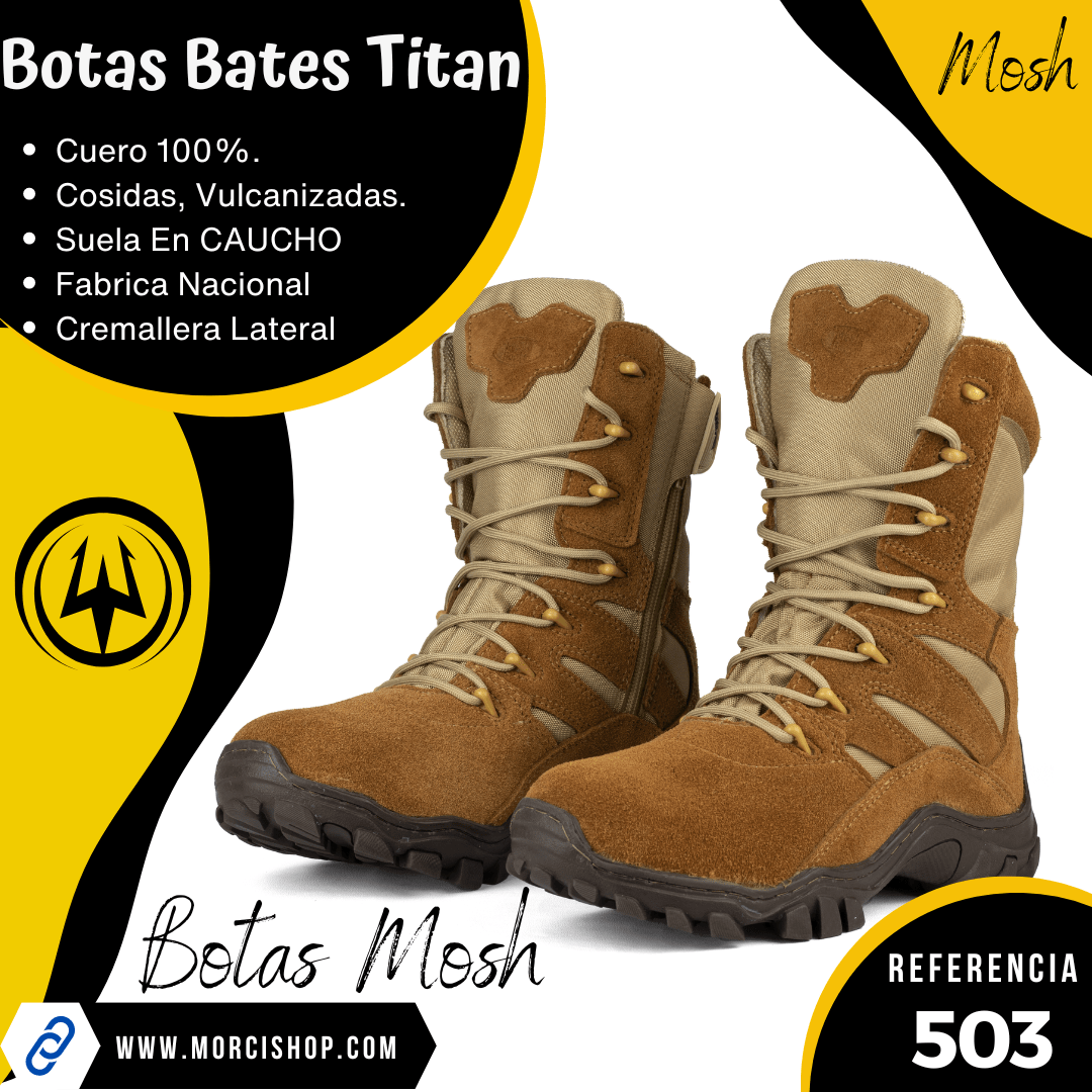 Botas Bates TITAN Cuero REF-503