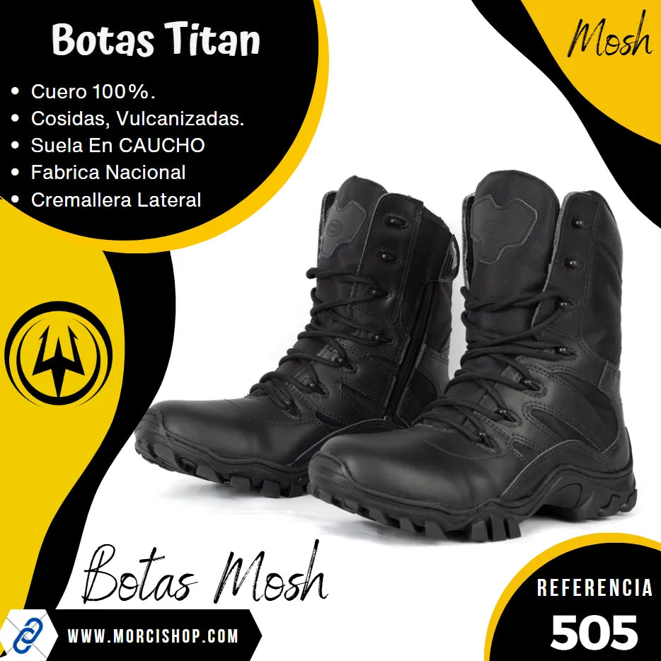 Botas Bates TITAN Cuero REF-505