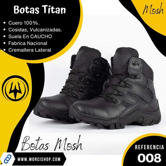 Botas TITAN Cuero REF-008