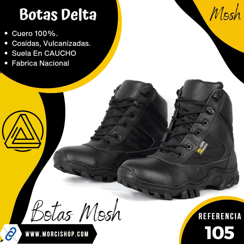 Botas DELTA Cuero REF-105