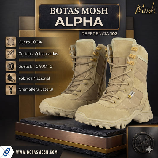 Botas ALPHA Cuero REF-102