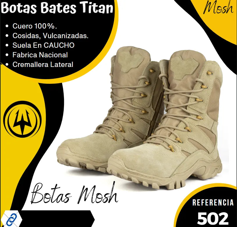 Botas Bates TITAN Cuero REF-502